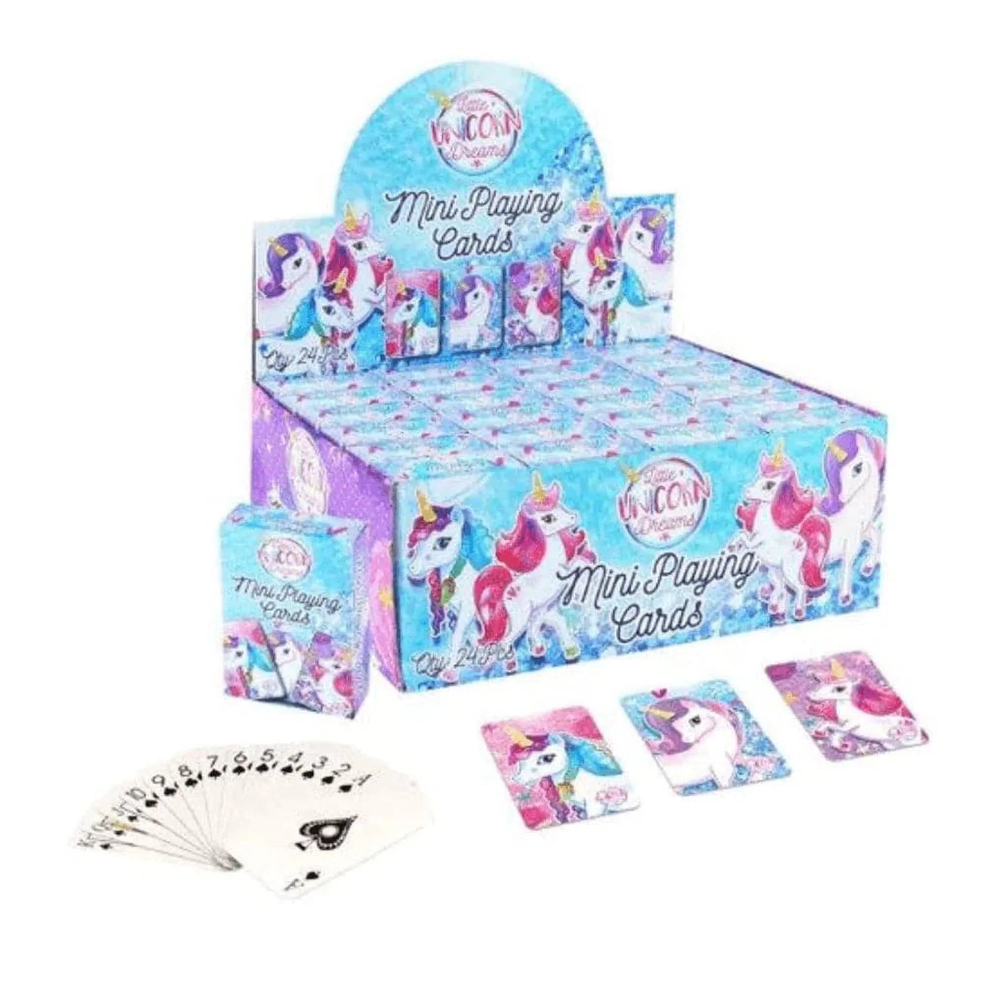 Unicorn Mini Playing Cards - PoundToys